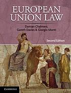 European Union law : cases and materials