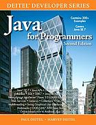 Java for programmers