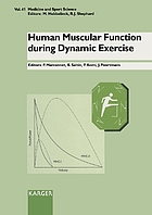 Human muscular function during dynamic exercise