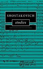 Shostakovich studies 1