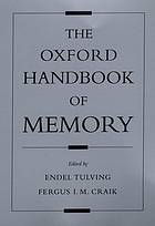 The Oxford handbook of memory
