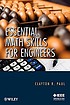 Essential math skills for engineers by Clayton R Paul