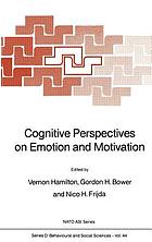 Cognitive Perspectives On Emotion And Motivation Book 1988 Worldcat Org