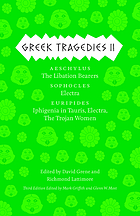Greek tragedies 2 : aeschylus.