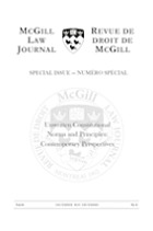 The McGill law journal