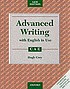 Advanced writing with English in use : CAE by  Hugh Cory 