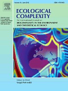 Ecological complexity : an international journal on biocomplexity in the environment and theoretical ecology.
