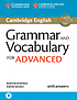 Grammar and vocabulary for Advanced : with answers by  Martin Hewings 
