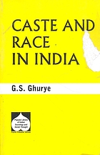 Caste and race in India