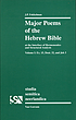 Major poems of the Hebrew Bible : at the interface... by  J  P Fokkelman 