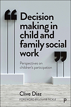 book cover for Decision making in child and family social work : perspectives on children's participation