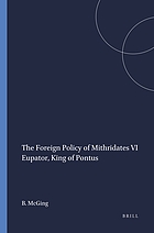 The foreign policy of Mithradates VI Eupator
