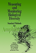 Measuring and monitoring biological diversity : standard methods for amphibians