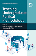 Teaching undergraduate political methodology