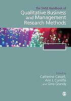 Front cover image for The SAGE handbook of qualitative business and management research methods