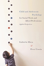 book cover for Child and adolescent psychology for social work and allied professions : applied perspectives