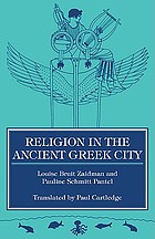 Religion in the ancient Greek city