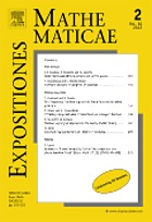 Expositiones mathematicae : internationale Zeitschrift für reine und angewandte Mathematik : international journal for pure and applied mathematics.