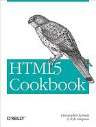 HTML5 Cookbook.
