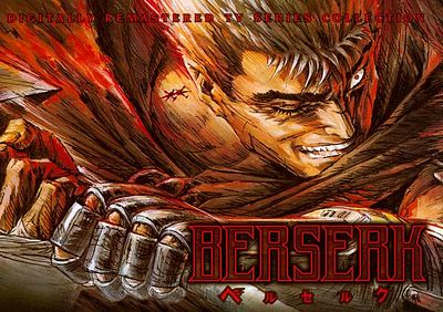 1997 Berserk Episodes 1 - 25 The Complete Series English Dubbed on 3 DVDs  Anime