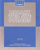 Library Web site policies