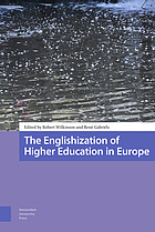 The englishization of higher education in Europe