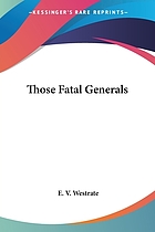 Those fatal generals