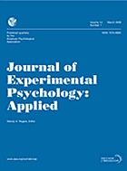 Journal of Experimental Psychology. Applied