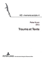 Trauma et texte