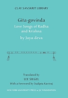 Gītagovinda : love songs of Rādhā and Krsna