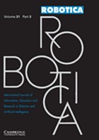 Robotica : an official journal of the International Federation of Robotics.