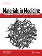 Journal of materials science. Materials in medicine