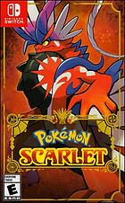 Pokémon scarlet Cover Art
