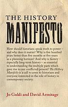 The history manifesto