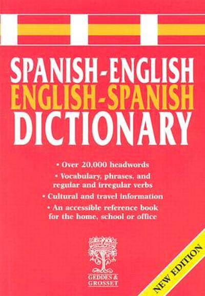 Spanish-English, English-Spanish dictionary | WorldCat.org