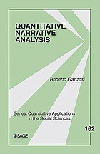 Quantitative narrative analysis