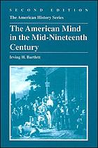 The American mind in the mid-nineteenth century