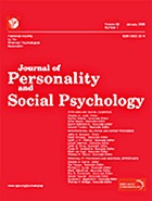 Journal of personality and social psychology