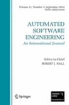 Automated software engineering : an international journal.
