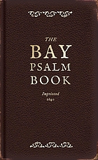 The Bay Psalm book imprinted 1640