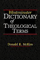 Westminster dictionary of theological terms