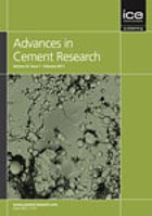 Advances in Cement Research