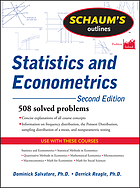 Statistics and econometrics