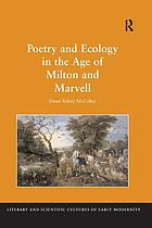 Poetry and ecology in the age of Milton and Marvell