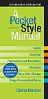 A pocket style manual : clarity, grammar, punctuation... door Diana Hacker