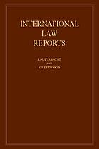 International law reports. Volume 118