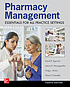 Pharmacy management : essentials for all practice... Auteur: David P Zgarrick