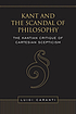Kant and the scandal of philosophy : the Kantian... by  Luigi Caranti 