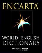 Encarta world English dictionary