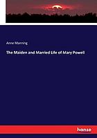The Maiden and Married Life of Mary Powell